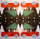 054 Snowman - 3-ply - Ambiente